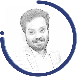 The image is of Anoop KS, who is one of the team member of SGL Labs.