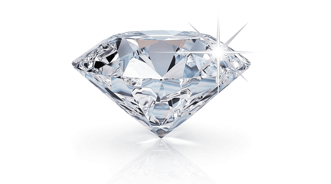 A diamonds quality can be determined by 4 C's - Cut, Colour, Carat and Clarity.