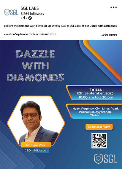 Jigar Vora - dazzle with diamonds, Thrissur speaker