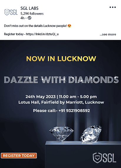 DAZZLE WITH DIAMONDS - Lucknow
