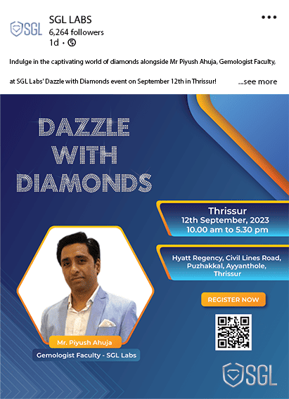Dazzle with diamonds Thrissur - speaker Piyush Ahuja