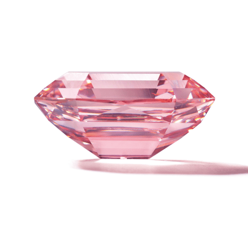 The spirit of the rose is one of the most expensive purple-pink diamonds.