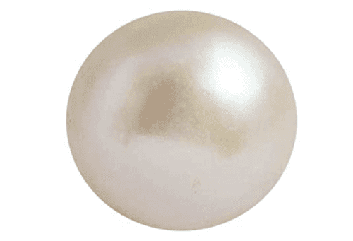 white pearl image uploaded to our blog - a complete guide on the birthstone gems