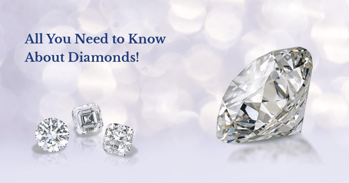 Feature image of the blog all you need to know about diamonds!