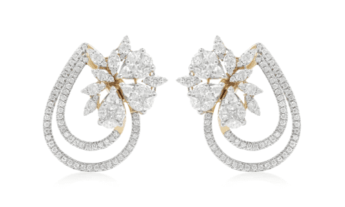 a pair of beautiful Diamond earrings which will make an amazing gift for your lady love