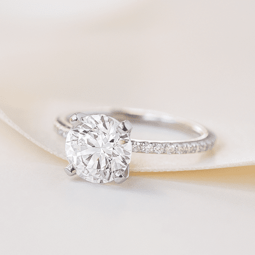 be sure to Look at Diamonds Under Different Lighting before buying an engagement ring.